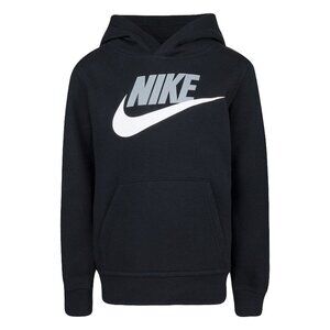 Boys 4-7 NIKE Fleece Pullover Hoodie, Boy's, Black - Size 4